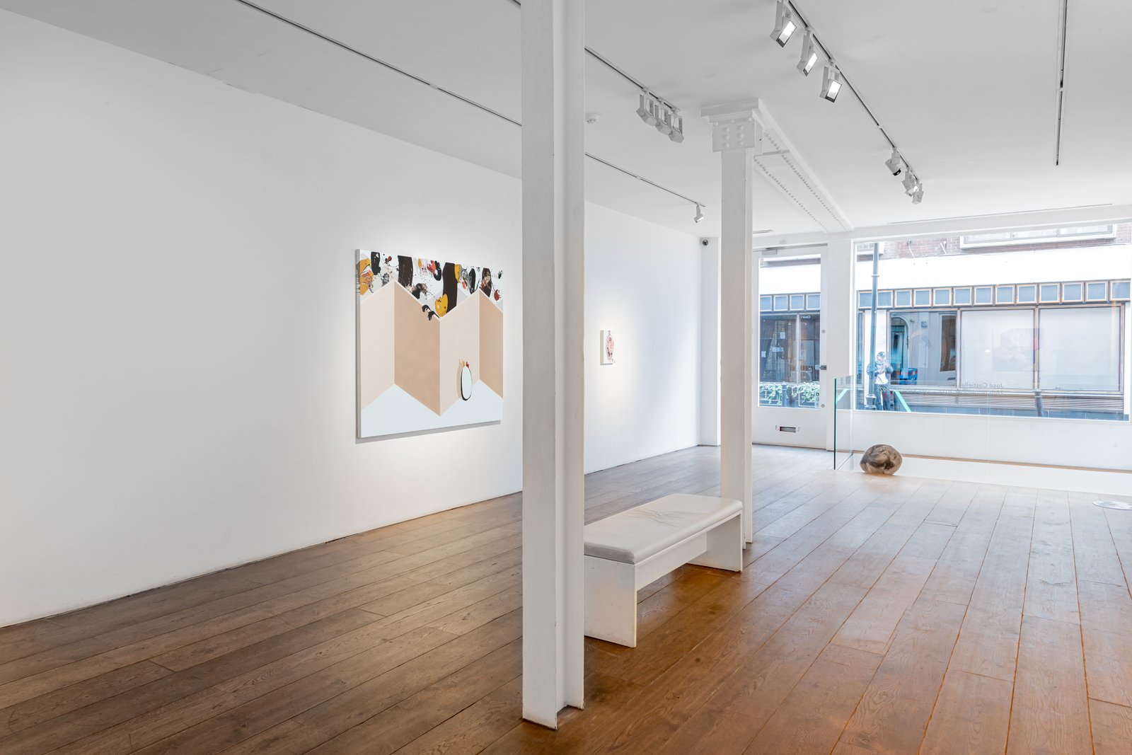 Stairs, installation view, Rosenfeld, London