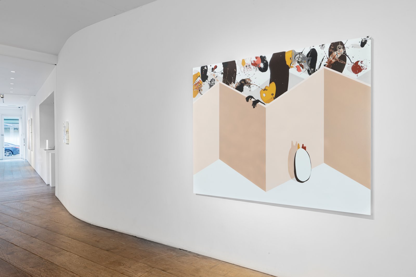 Stairs, installation view, Rosenfeld, London