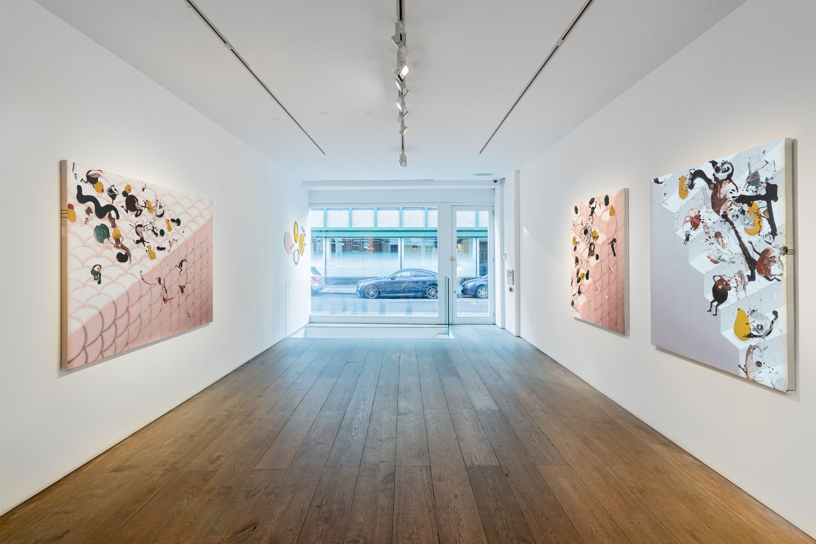Stairs, installation view, Rosenfeld, London