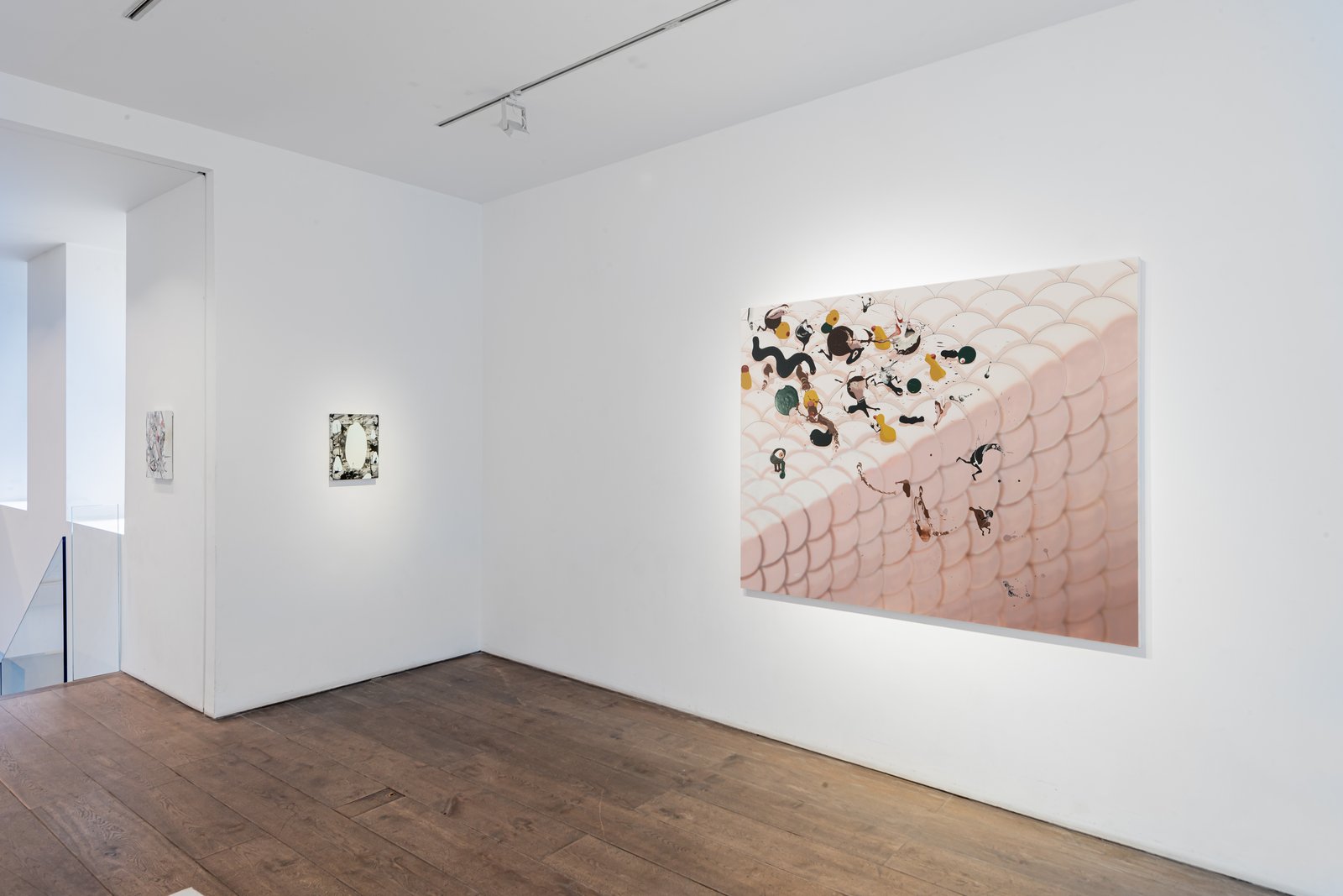 Stairs, installation view, Rosenfeld, London