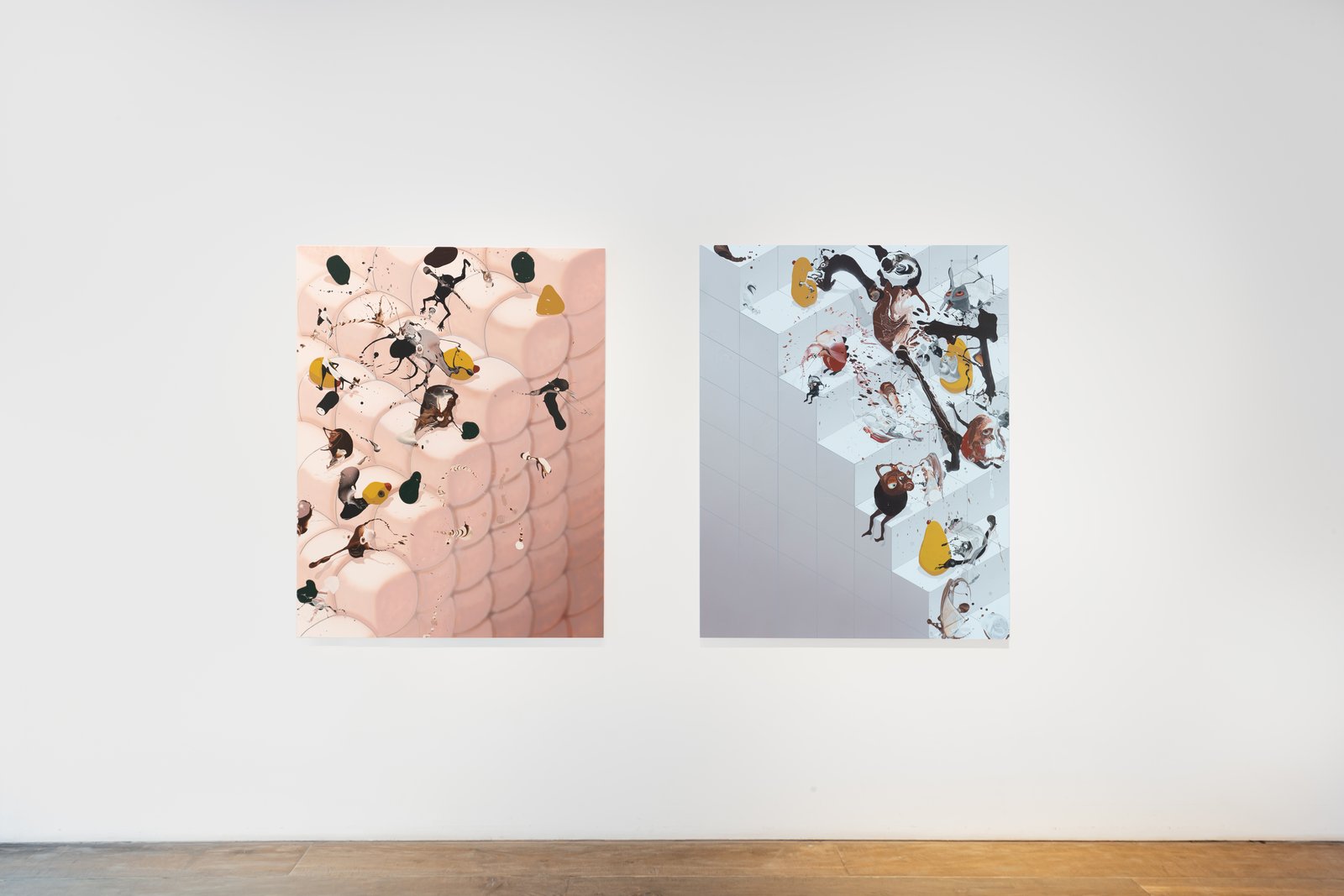 Stairs, installation view, Rosenfeld, London