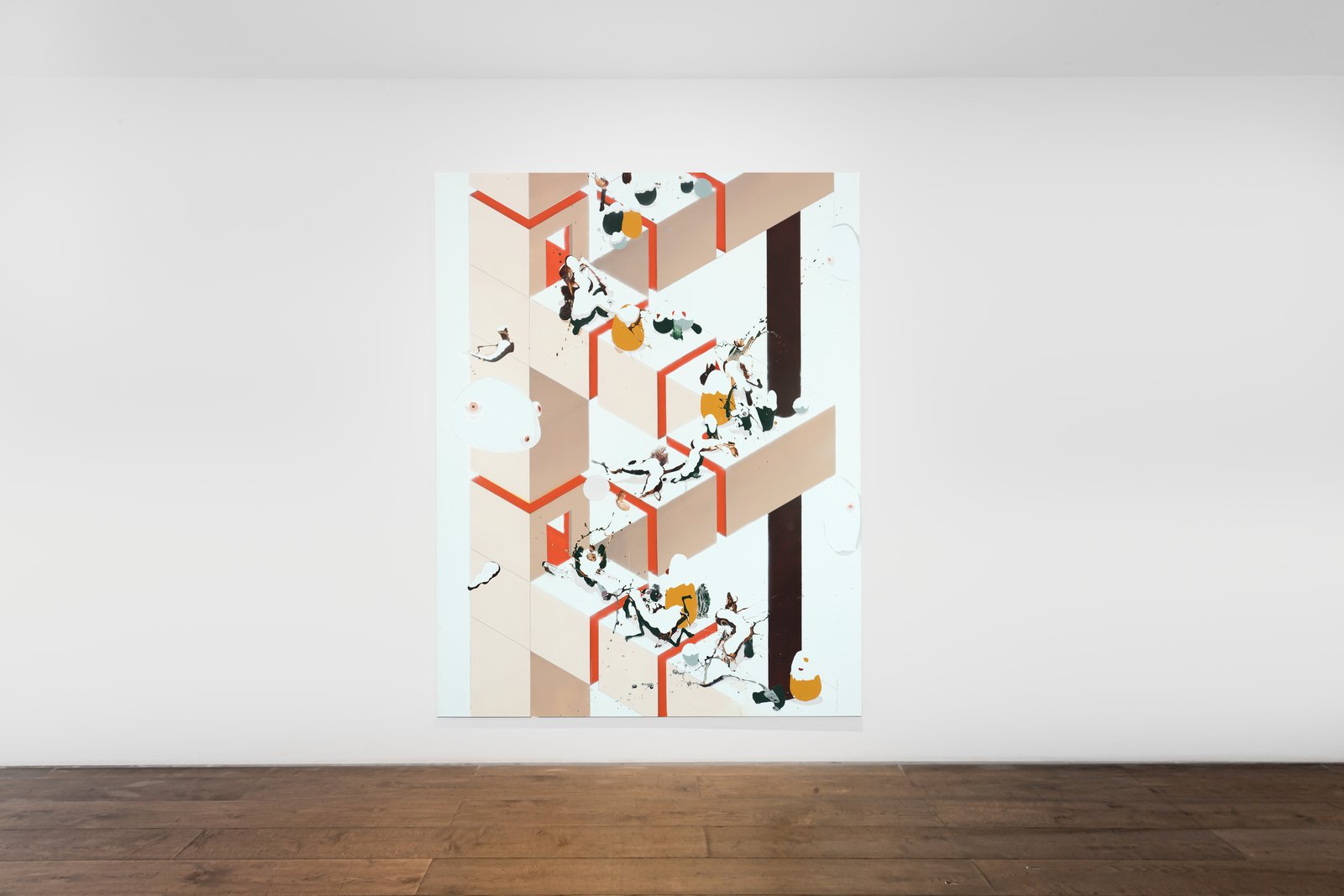 Stairs, installation view, Rosenfeld, London