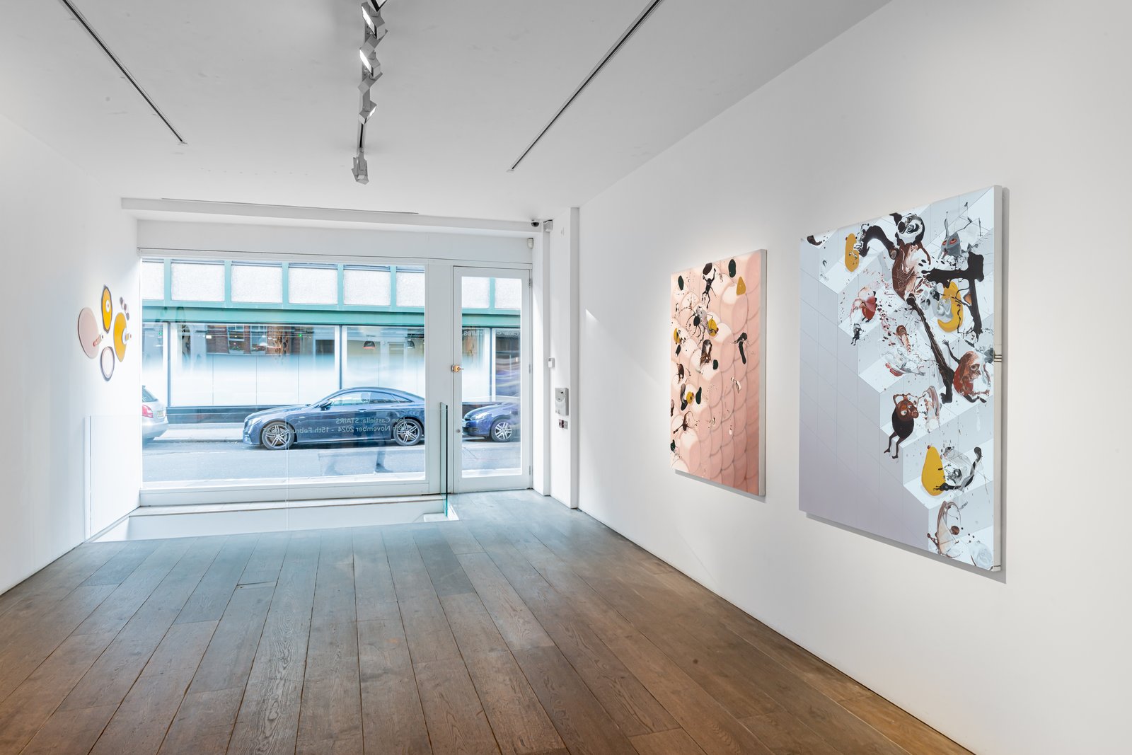 Stairs, installation view, Rosenfeld, London